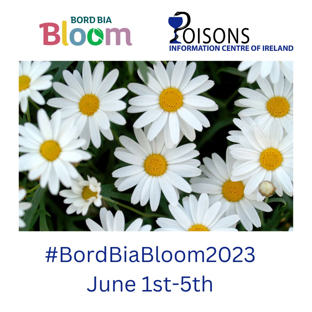 Bord Bia Bloom 2023 National Poisons Information Centre of Ireland
